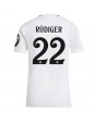 Real Madrid Antonio Rudiger #22 Hjemmedrakt Dame 2024-25 Korte ermer